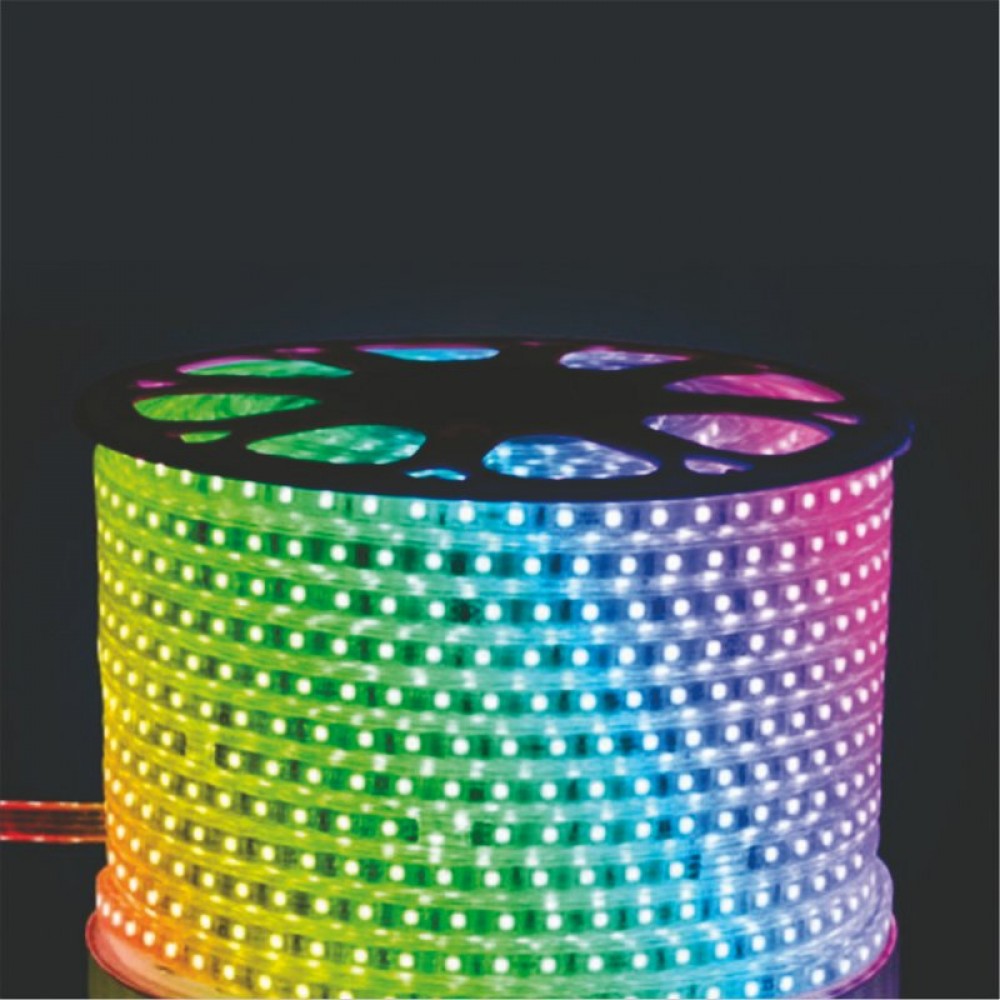 Cinta LED multicolor RGB 110V interiores/exteriores (por metro)