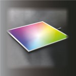 Panel LED RGB multicolor c/control remoto - 18w 100-240V - 30x60cm 